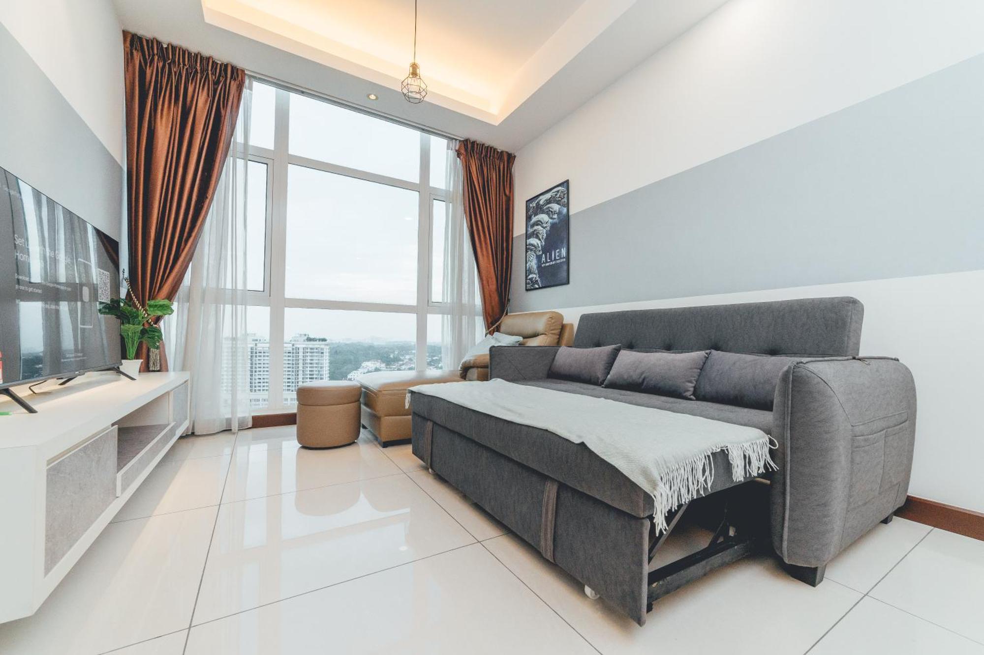 Paragon Residence 2Br4Pax Sleek Stay Nr Ciq Midvalley By Our Stay جوهر بهرو المظهر الخارجي الصورة